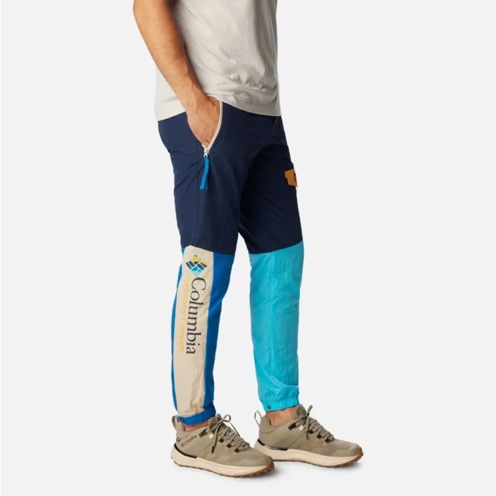 Men's Columbia Riptide Retro Jogger Wind Trousers - Picture 4 of 11